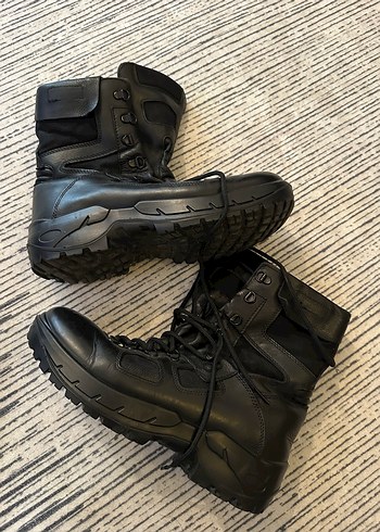 Siyah Bağcıklı Erkek Kauçuk Bot - Görsel 2