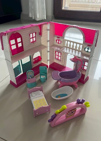 Oyun evi ve parçaları(çıngırak hediyeli) - Görsel 3