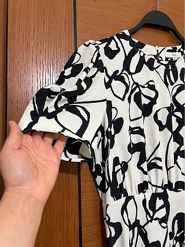 l Beden M&S 40 beden elbise