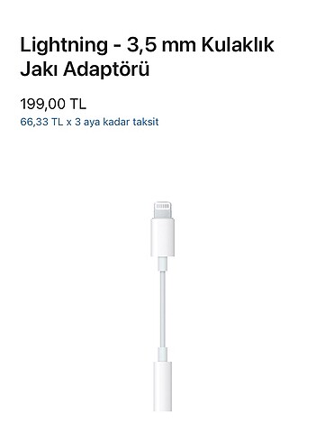 İphone Apple Kulaklık Jakı Adaptörü