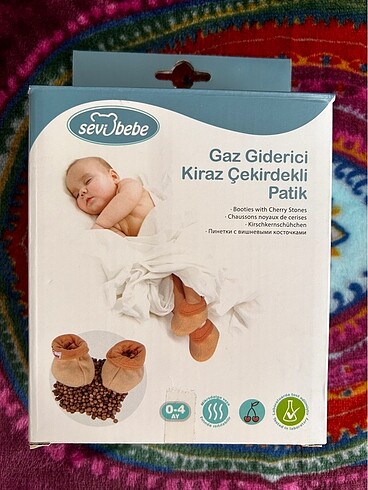 Gaz giderici kiraz çekirdekli patik