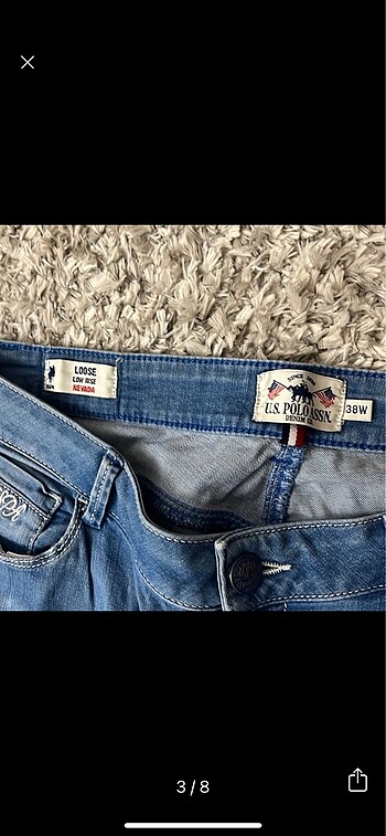 38 Beden USPA Kadın bol paça pantolon