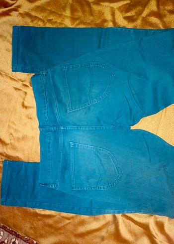 Koton Mavi Kadın Denim Pantolon Regular Fit