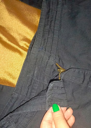 40 Beden lacivert Renk Kadın Lacivert Midi Kot Pantolon