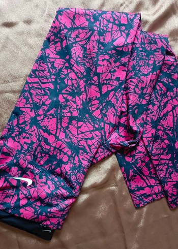 Pembe Batik Desenli  Tayt - Görsel 5