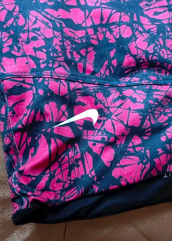 Pembe Batik Desenli  Tayt - Görsel 4