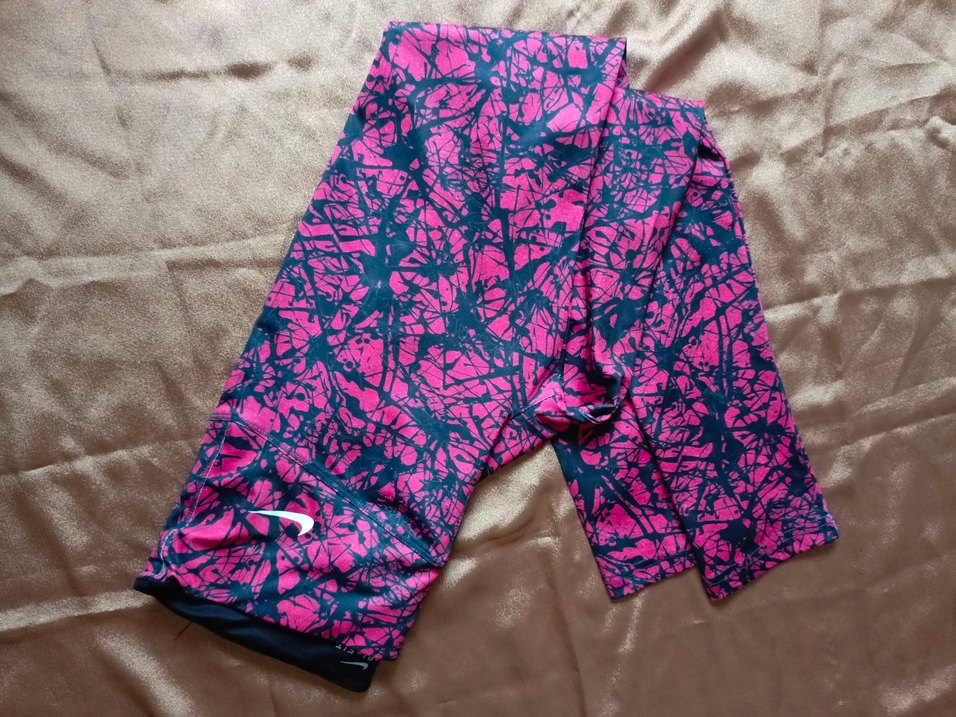 Pembe Batik Desenli  Tayt - Görsel 5