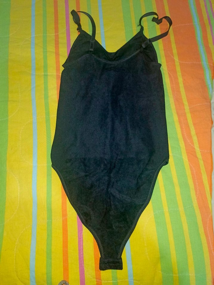 Siyah İnce Askılı Korse - Görsel 2