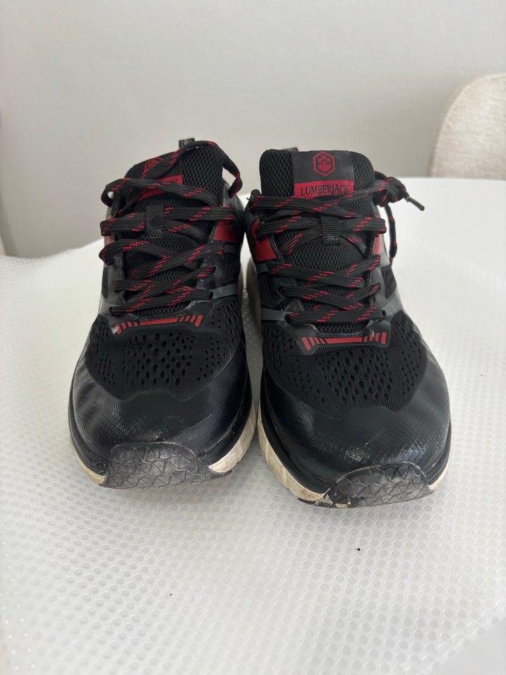 Lumbercak Kırmızı Siyah Bağcıklı Erkek Spor Ayakkabı - Görsel 2