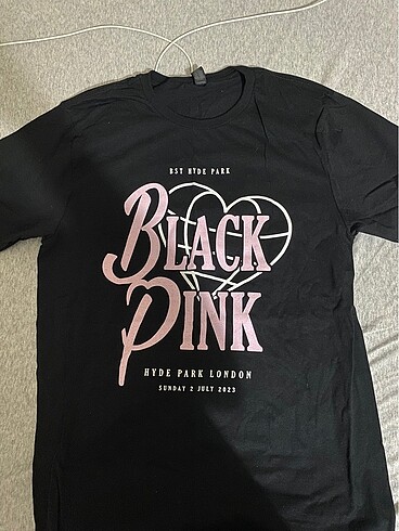blackpink london konser tshirt
