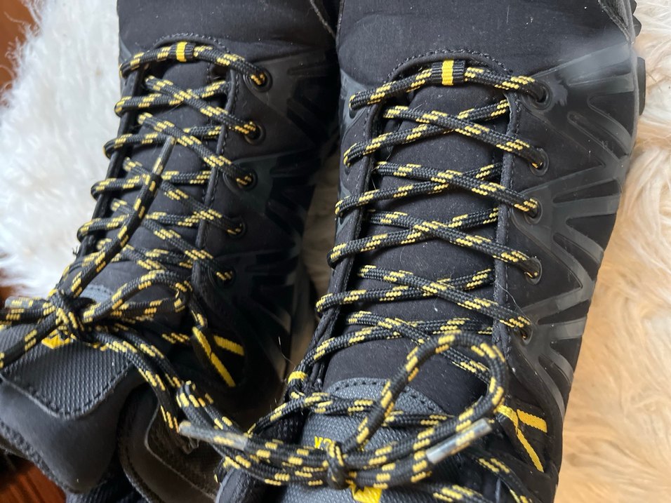 Siyah-Sarı  ipli Erkek Outdoor Spor Botları 43 no - Görsel 5