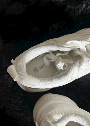 Beyaz unisex erkek  Spor Ayakkabı lcw - Görsel 3