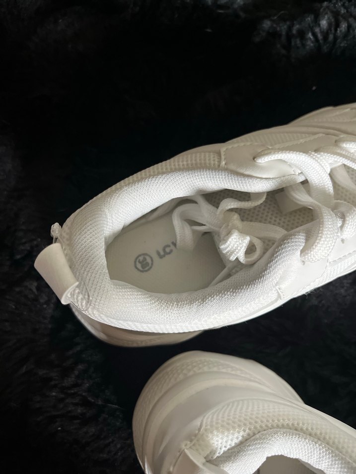 Beyaz unisex erkek  Spor Ayakkabı lcw - Görsel 3