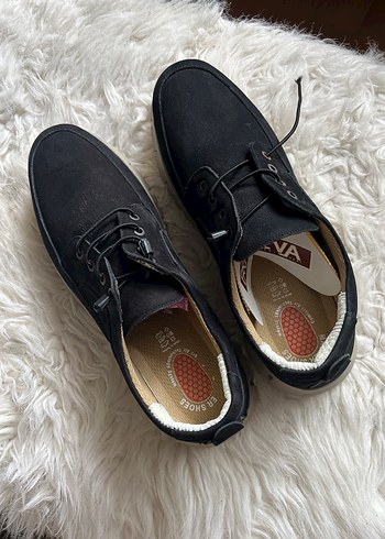 Siyah Süet Bağcıklı Erkek Günlük Ayakkabı - Görsel 3