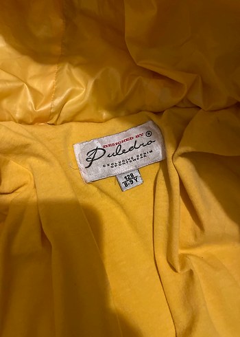 Çocuk Çok Renkli Kapüşonlu Fermuarlı Mont - Görsel 5