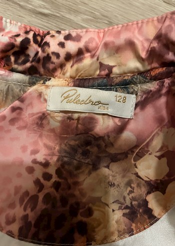 Çiçek Desenli çocuk yağmurluk ceket - Görsel 4