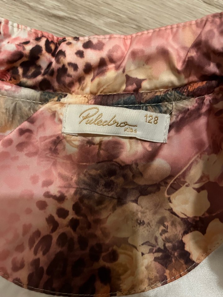 Çiçek Desenli çocuk yağmurluk ceket - Görsel 4