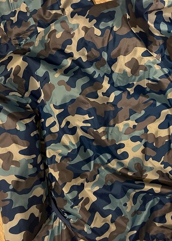 Erkek Çocuk Lacivert Kamuflaj Fermuarlı Ceket - Görsel 3