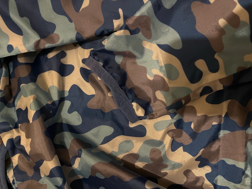 Erkek Çocuk Lacivert Kamuflaj Fermuarlı Ceket - Görsel 5