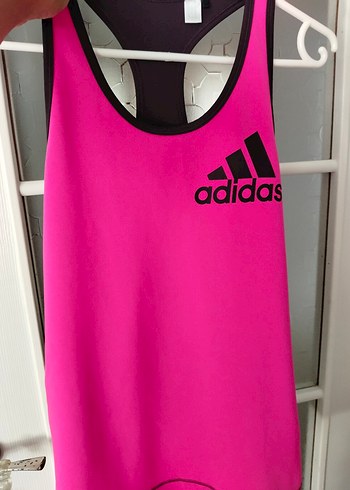 Adidas orjinal yurtdışından Pembe Atlet Spor Üstü - Görsel 9