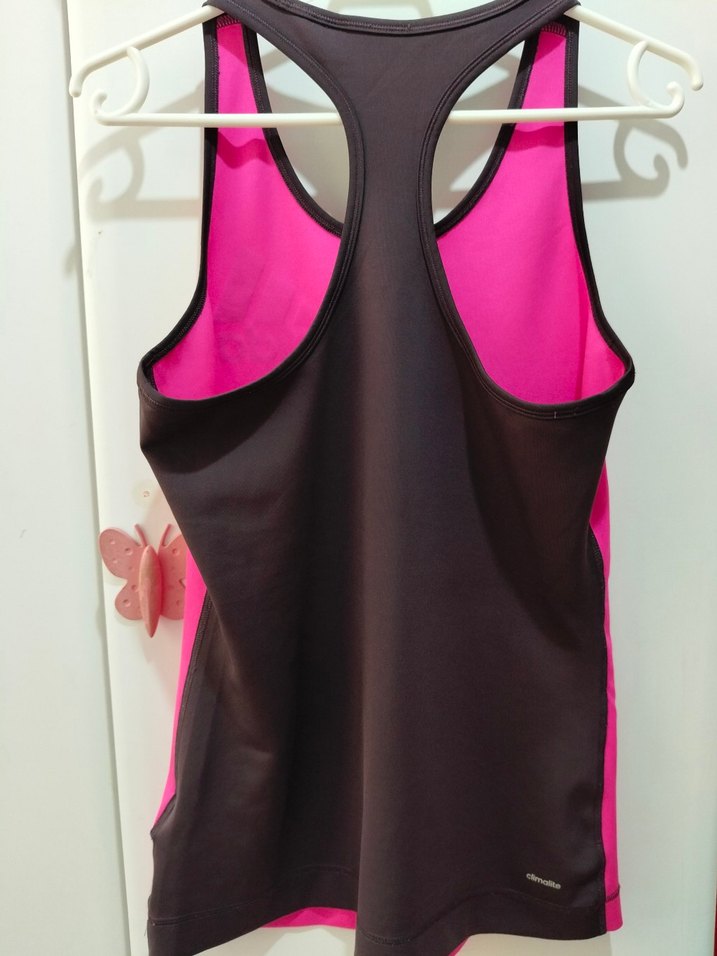 Adidas orjinal yurtdışından Pembe Atlet Spor Üstü - Görsel 5