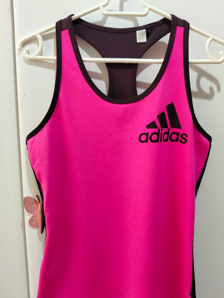 Adidas orjinal yurtdışından Pembe Atlet Spor Üstü - Görsel 3