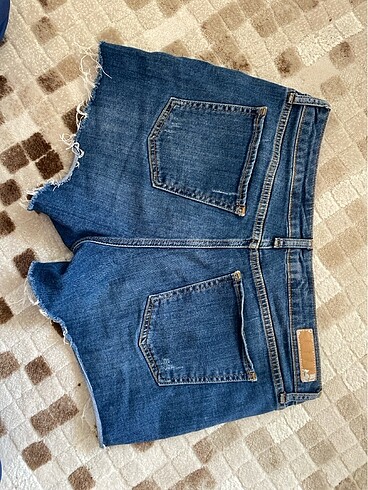 Jean şort - Görsel 2