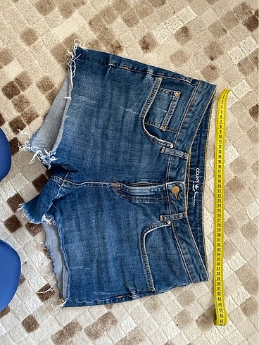 Jean şort - Görsel 3