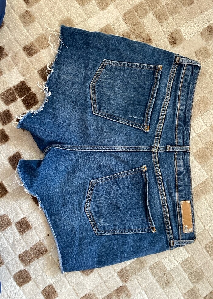 Jean şort - Görsel 2