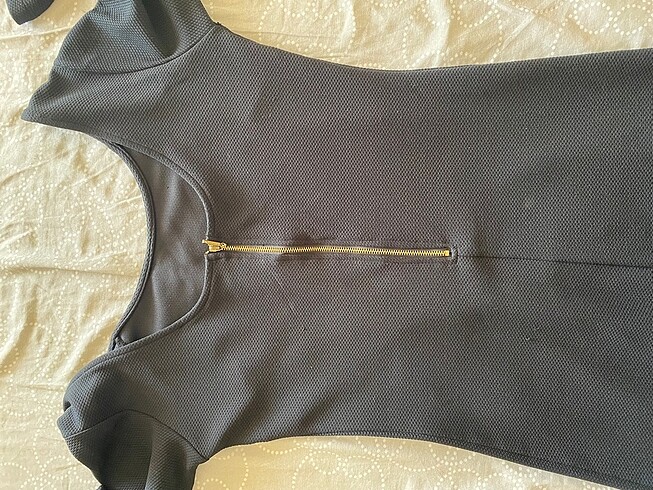 Siyah mini elbise - Görsel 2