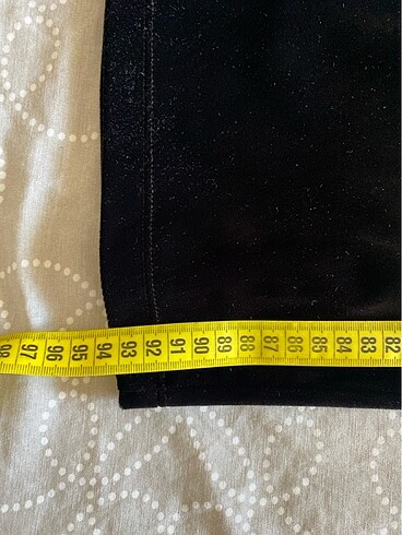 Kadife siyah elbise - Görsel 3