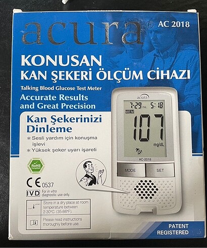 Şeker ölçüm cihazı
