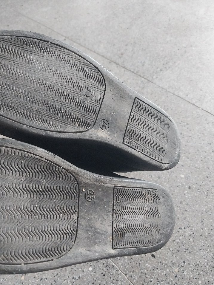 Erkek Çocuk Siyah Gri Cırt Cırtlı Spor Ayakkabı - Görsel 3