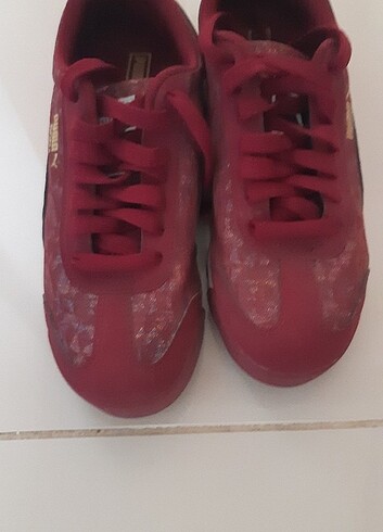 39 Beden bordo Renk Spor ayakkabı