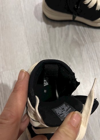 Zara Siyah kız Çocuk spor boy Ayakkabı