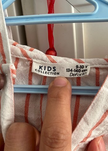 Erkek Çocuk Uzun Kollu Çizgili Keten Gömlek - Görsel 4