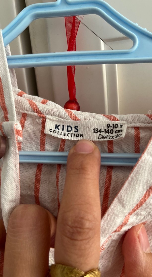 Erkek Çocuk Uzun Kollu Çizgili Keten Gömlek - Görsel 4