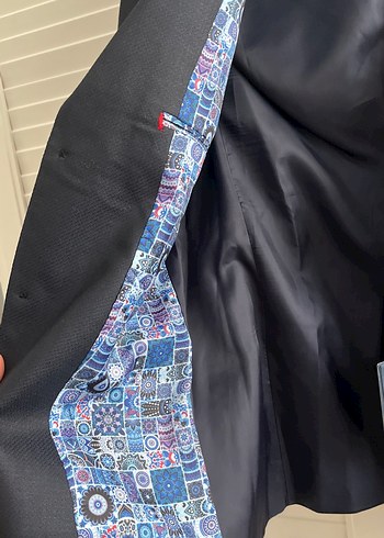 Erkek Çocuk lacivert Klasik Kesim Takım Ceketi - Görsel 2