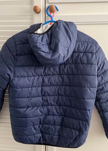 Defacto Erkek Çocuk Mavi Fermuarlı Mont - Görsel 3