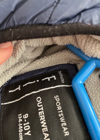 Defacto Erkek Çocuk Mavi Fermuarlı Mont - Görsel 4