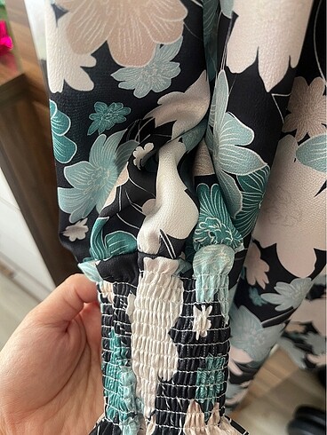 Pamuk saten tunik çok şok etiketli - Görsel 4