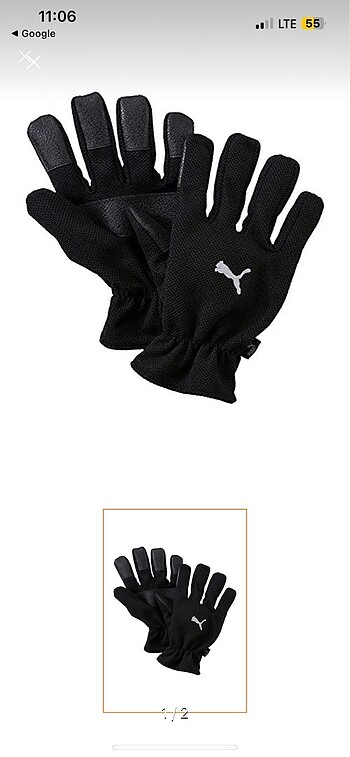 Puma winter players eldiven - Görsel 2