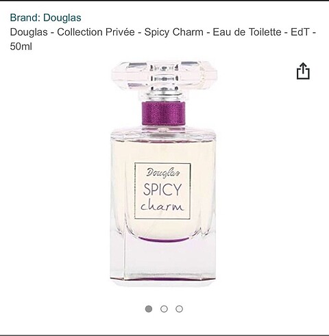 Douglas Spicy Charm 50 ml Orijinal Parfüm