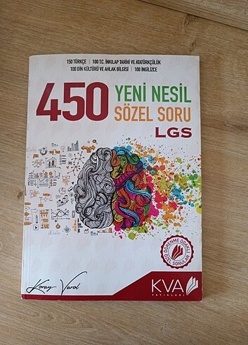 LGS. 8. Sınıf KVA 450 yeni nesil sözel soru