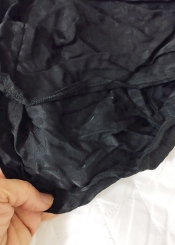 Siyah Fırfırlı Midi  Etek - Görsel 2