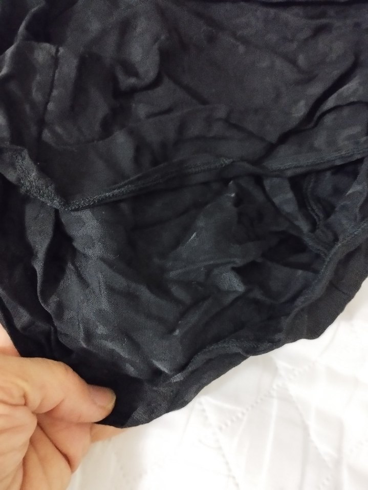 Siyah Fırfırlı Midi  Etek - Görsel 2