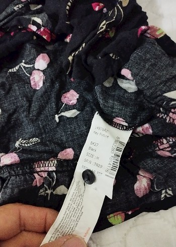 Pembe Desenli Uzun Kollu Kadın Gömlek - Görsel 16