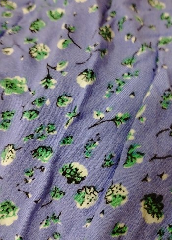 Düğmeli Kısa Kollu Keten Kadın elbise - Görsel 3