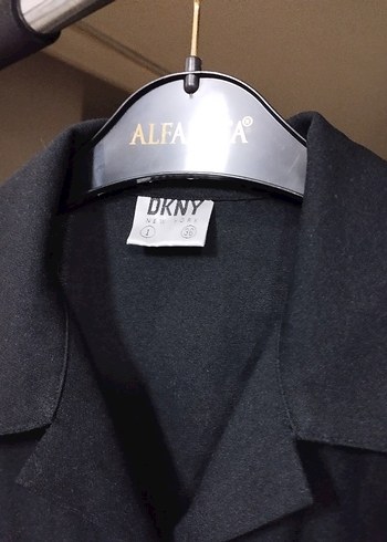 Siyah Keten Düğmeli Kolsuz Gömlek - Görsel 3