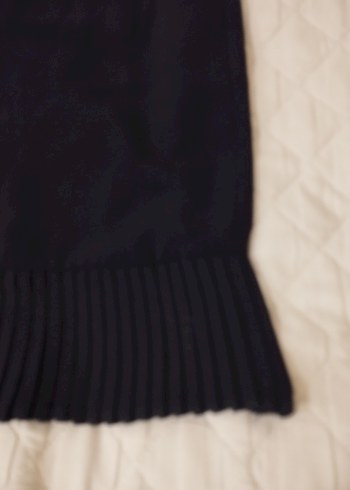 Siyah Piliseli Mini Etek - Görsel 2